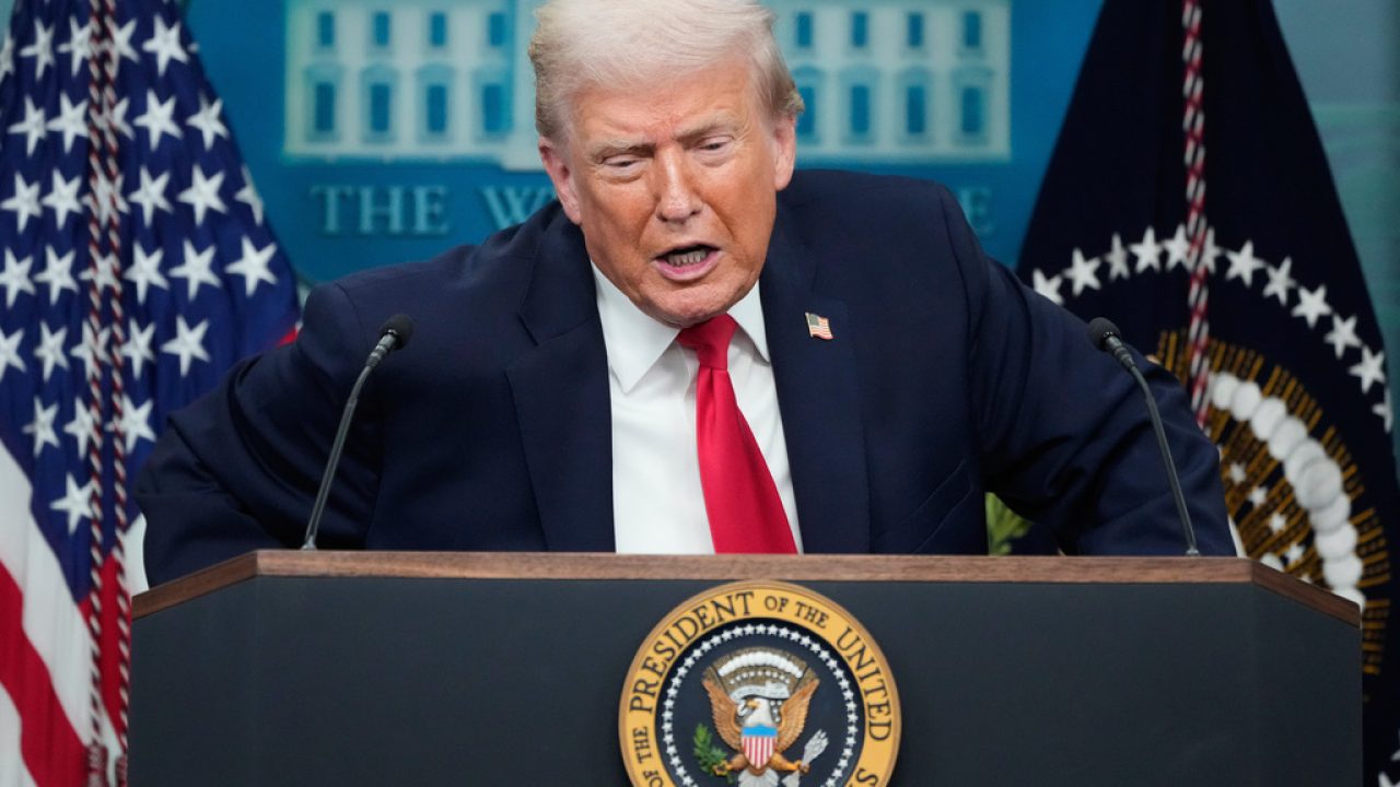 ‘They were weeks away’: Trump says stopping Iranian nuclear bomb is central reason for war