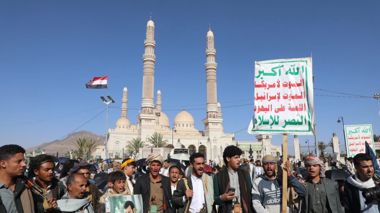 Saudi jets hit Houthi oil site in Sanaa
