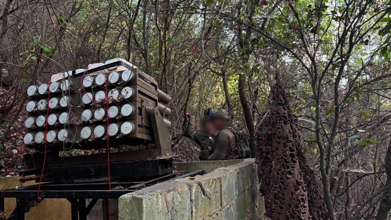 WATCH: IDF finds 32 Hezbollah rockets ready to fire